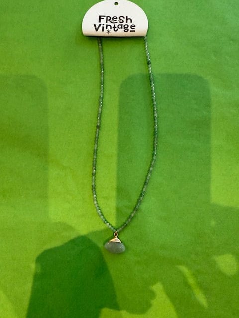 Starr necklace Green Aventurine 009