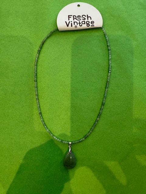 Starr necklace Green Aventurine 007