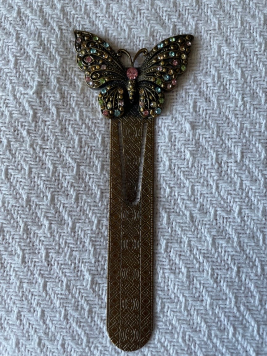 Vintage Bookmark butterfly