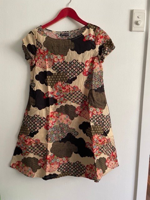Lola Rose Dress Japanese print