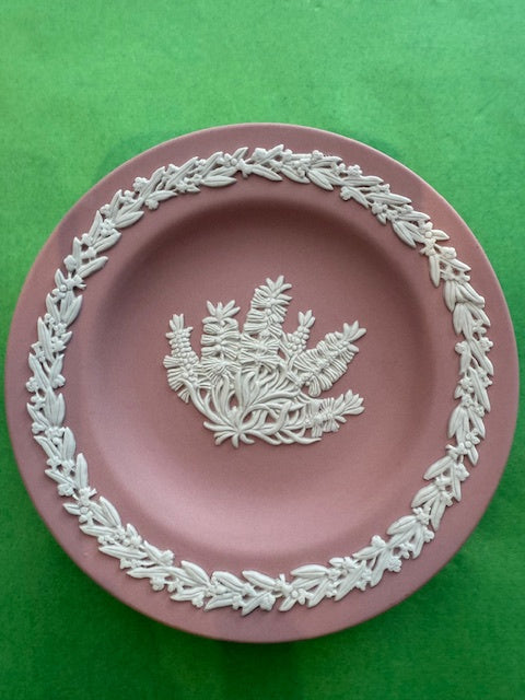 Floral ceramics 12cm pink and white