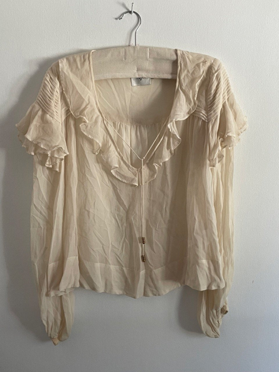 Aje blouse Cream