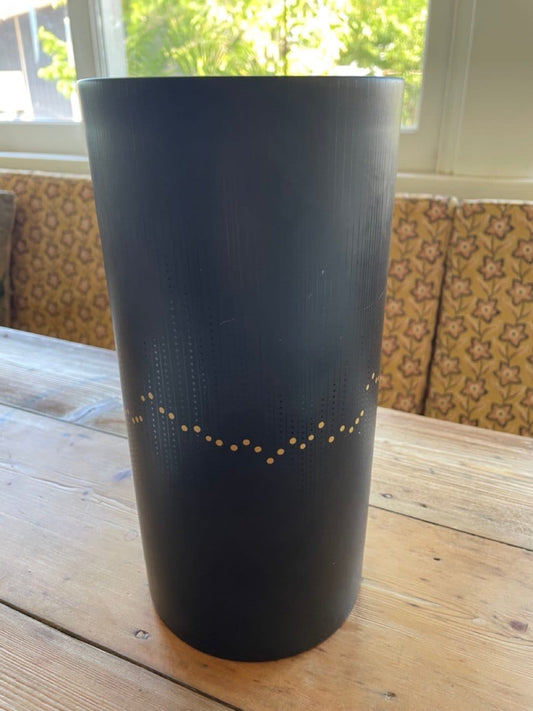 Rare Vintage Tapio Wirkkala for Rosenthal Vintage vase Black