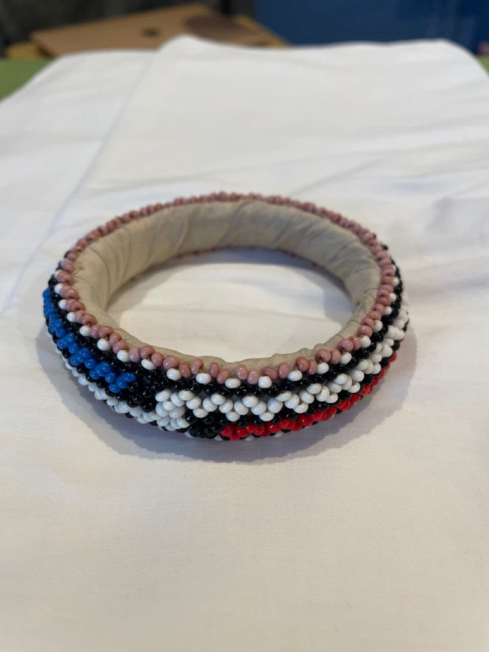 vintage beaded bracelet One Size