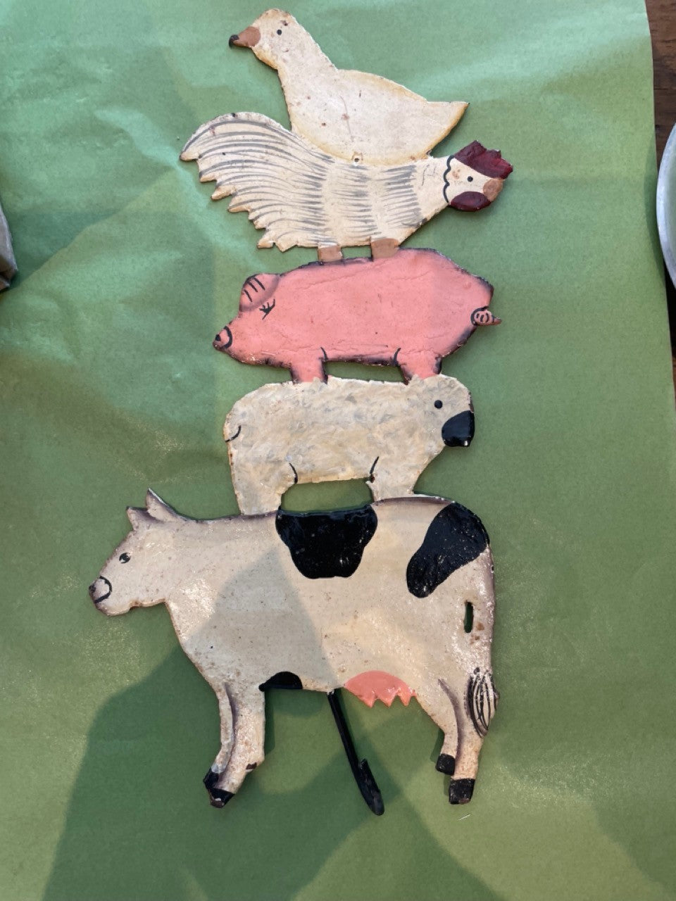 vintage Metal Wall Hanging