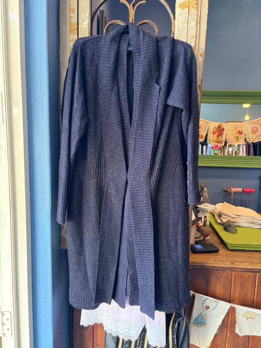 Per Una Cardigan Navy Blue