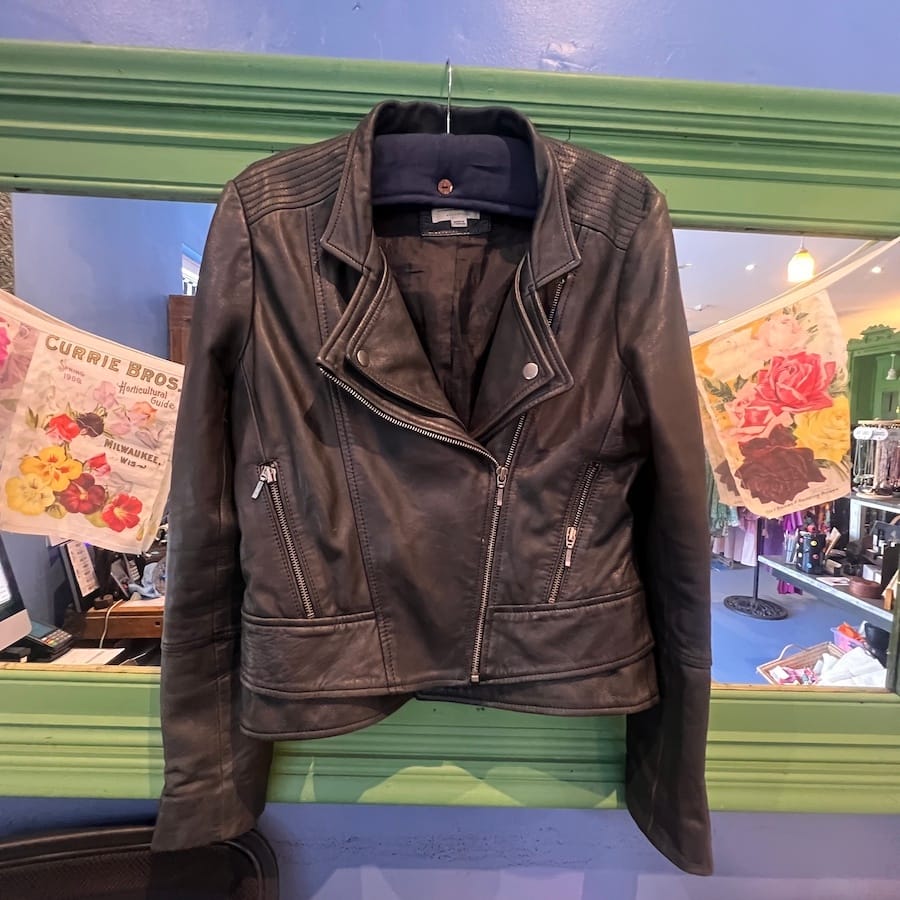 Leather One Was biker jacket