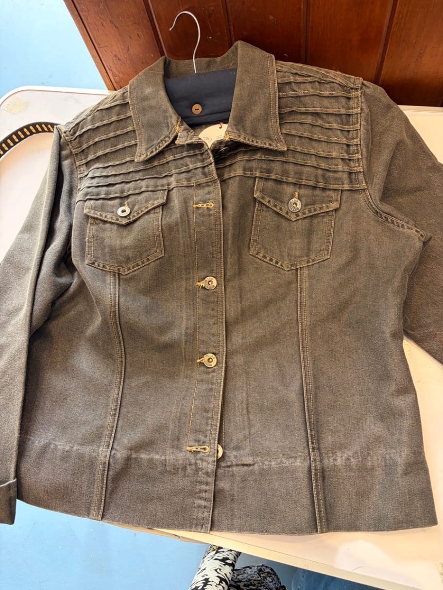 Jag grey denim Jacket Unknown Gray