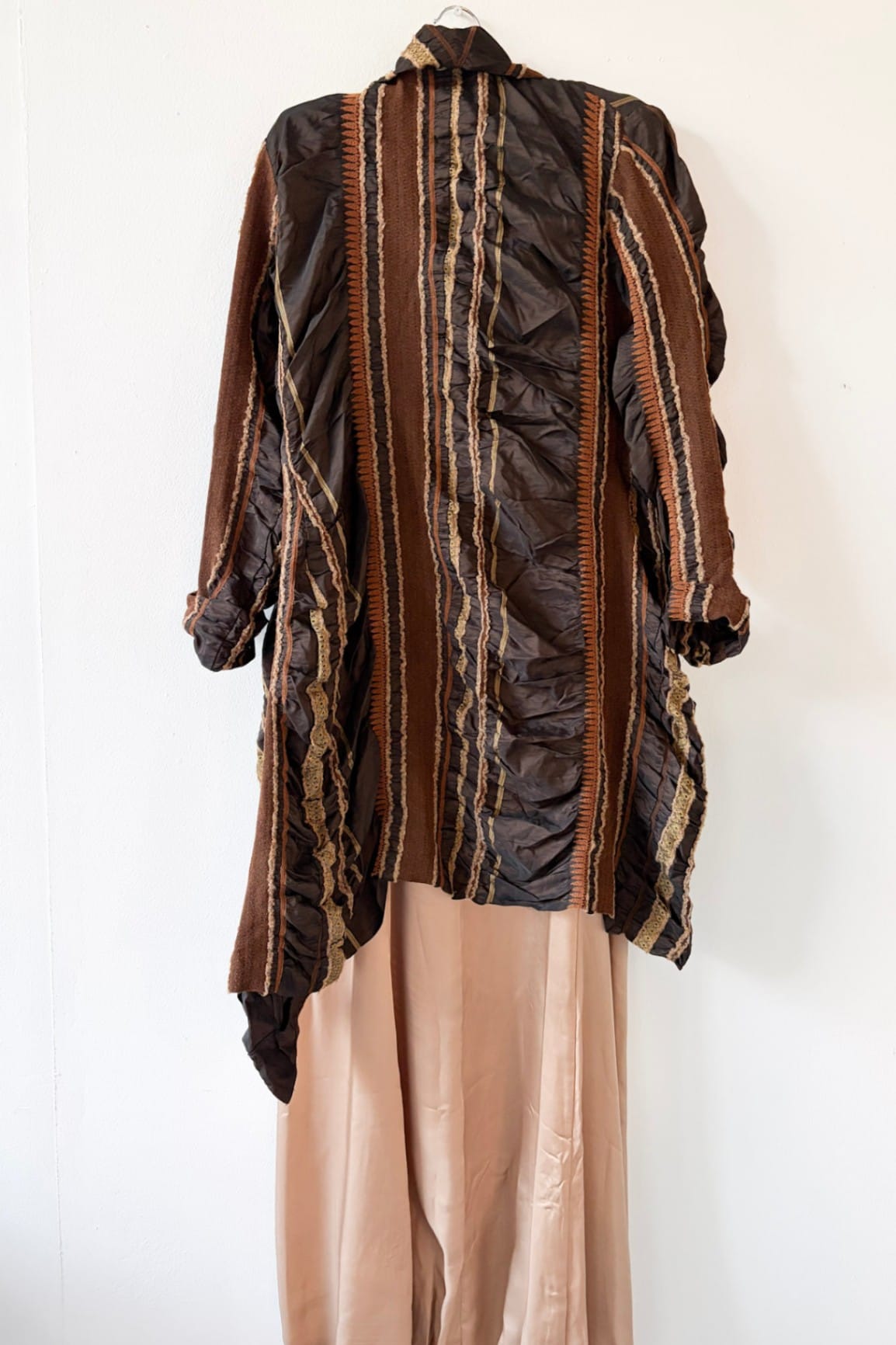 Von Troska assymetric multicolour jacket