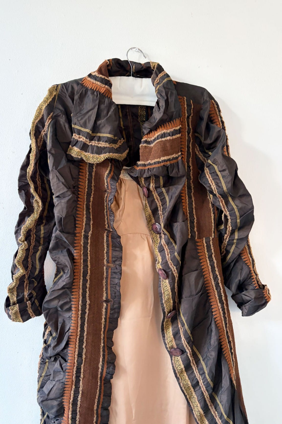 Von Troska assymetric multicolour jacket