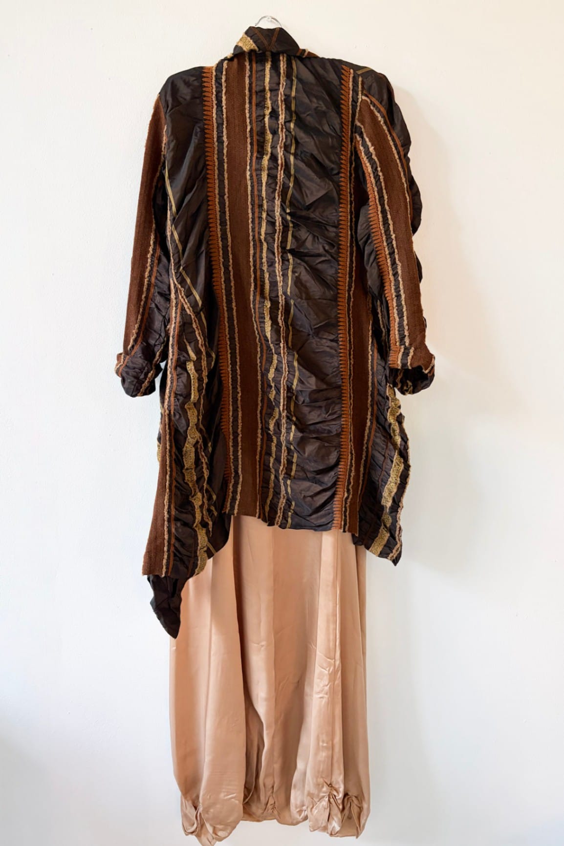Von Troska assymetric multicolour jacket