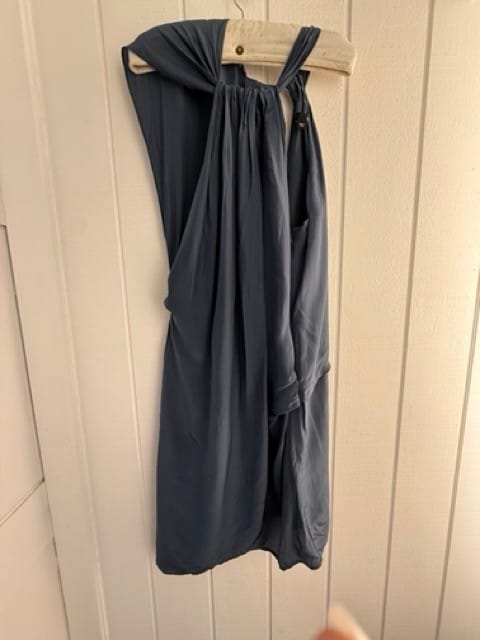 Saba cutaway silk mix dress 12 
