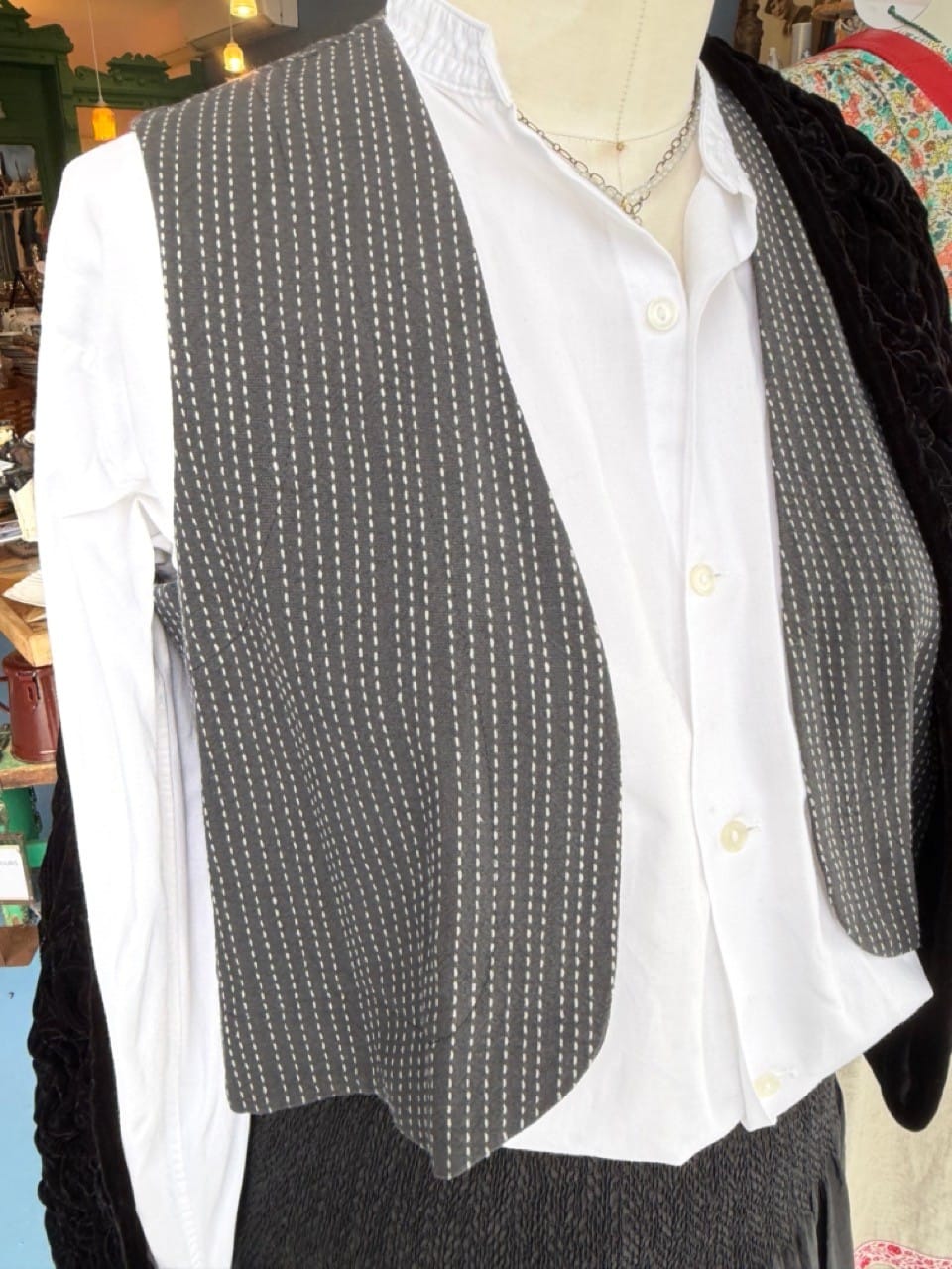 Yoshi Jones stitched vest