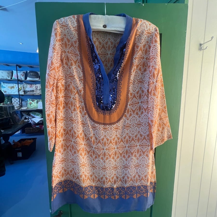 Luisa Spagnoli Silk sequin top