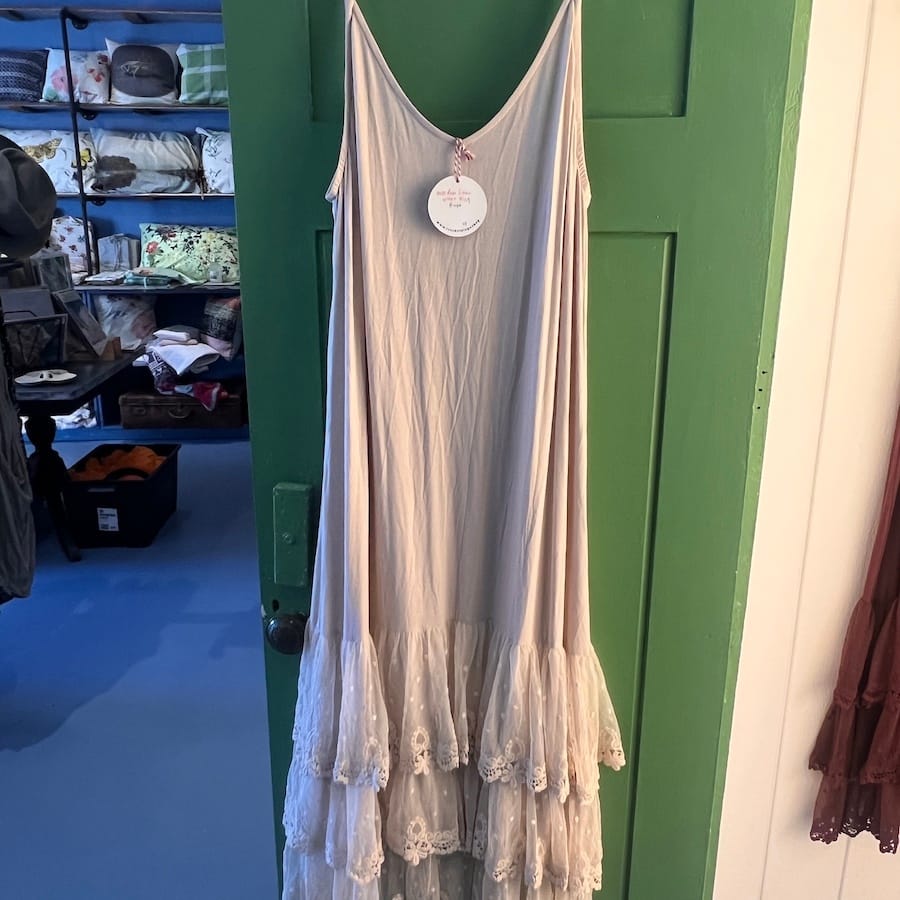 Miss Rose Sister Slip dress natural
