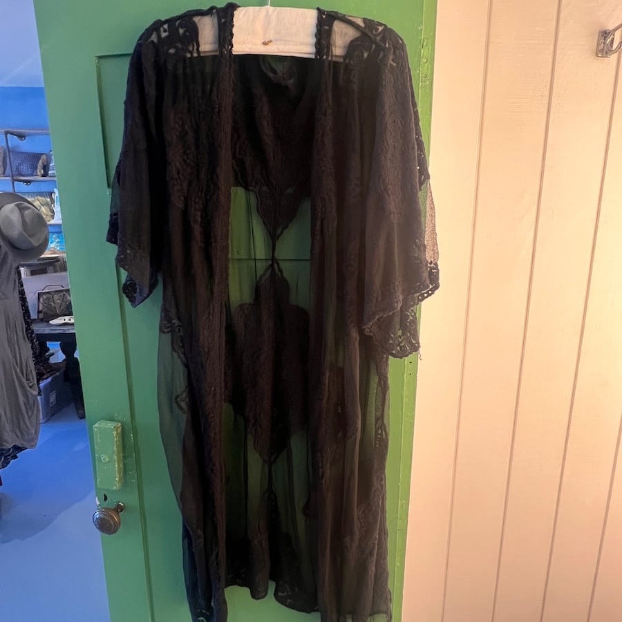 Lace duster