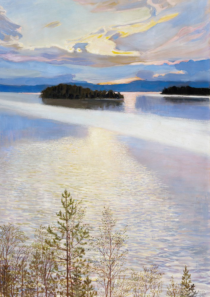 Art Print 30.8 Lake View