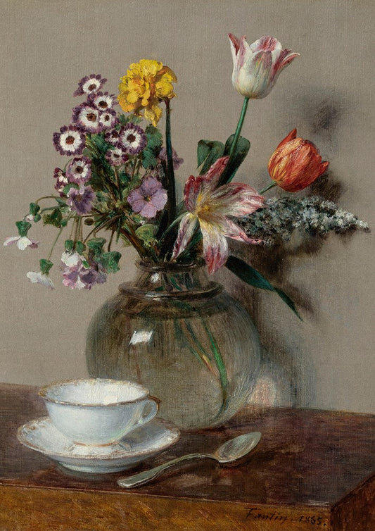 Art Print Nature Morte Cafe