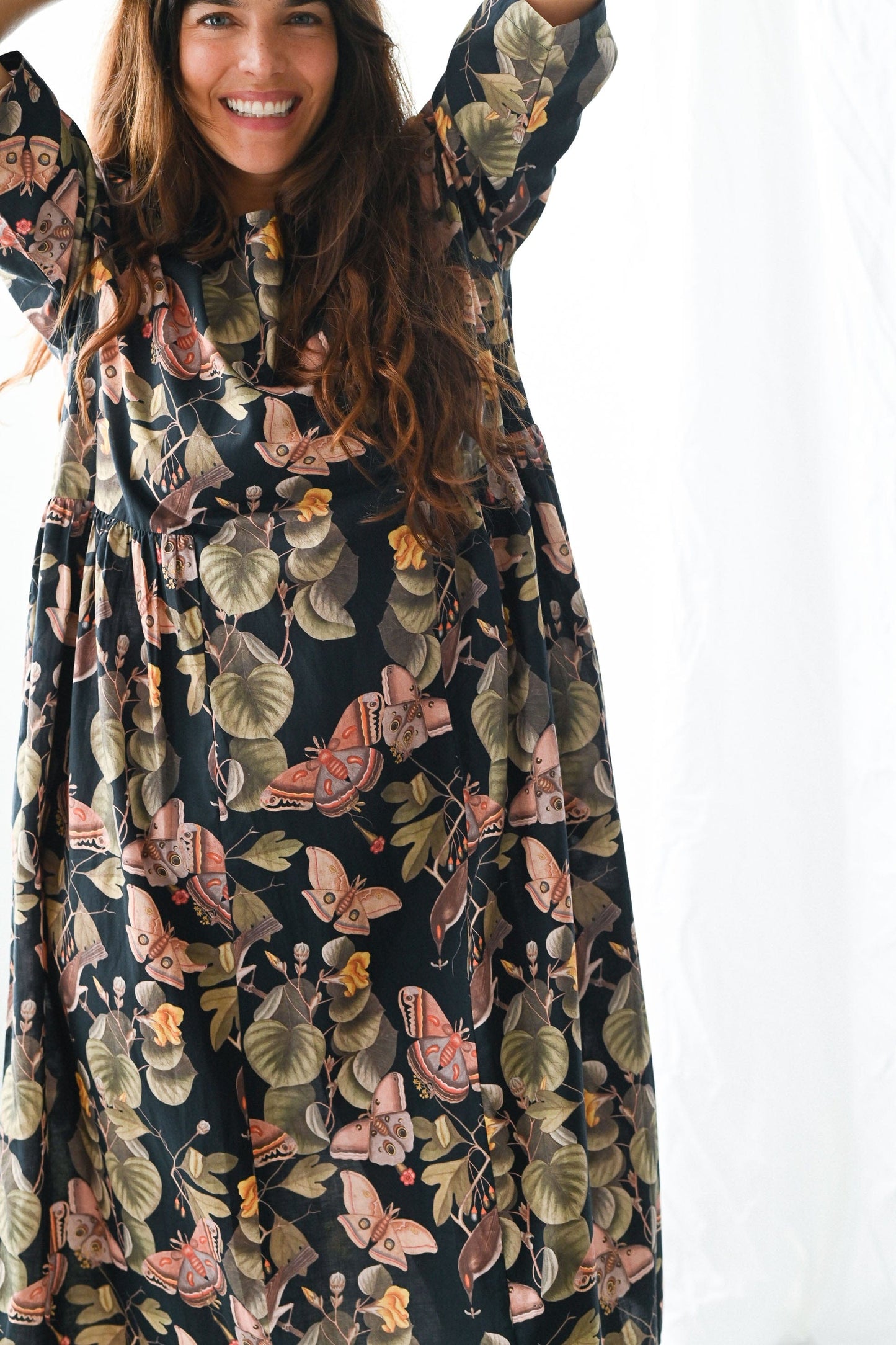 Adele dress Merian in organic cotton
