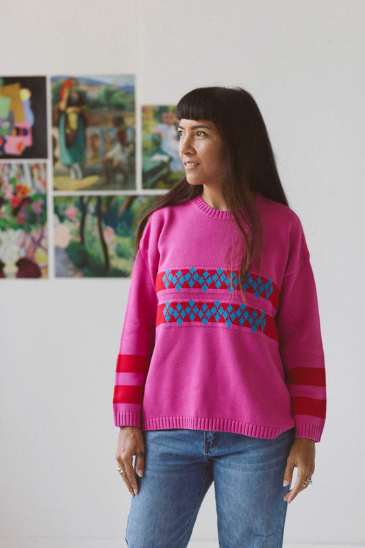 Agnes jumper in Zing *organic cotton