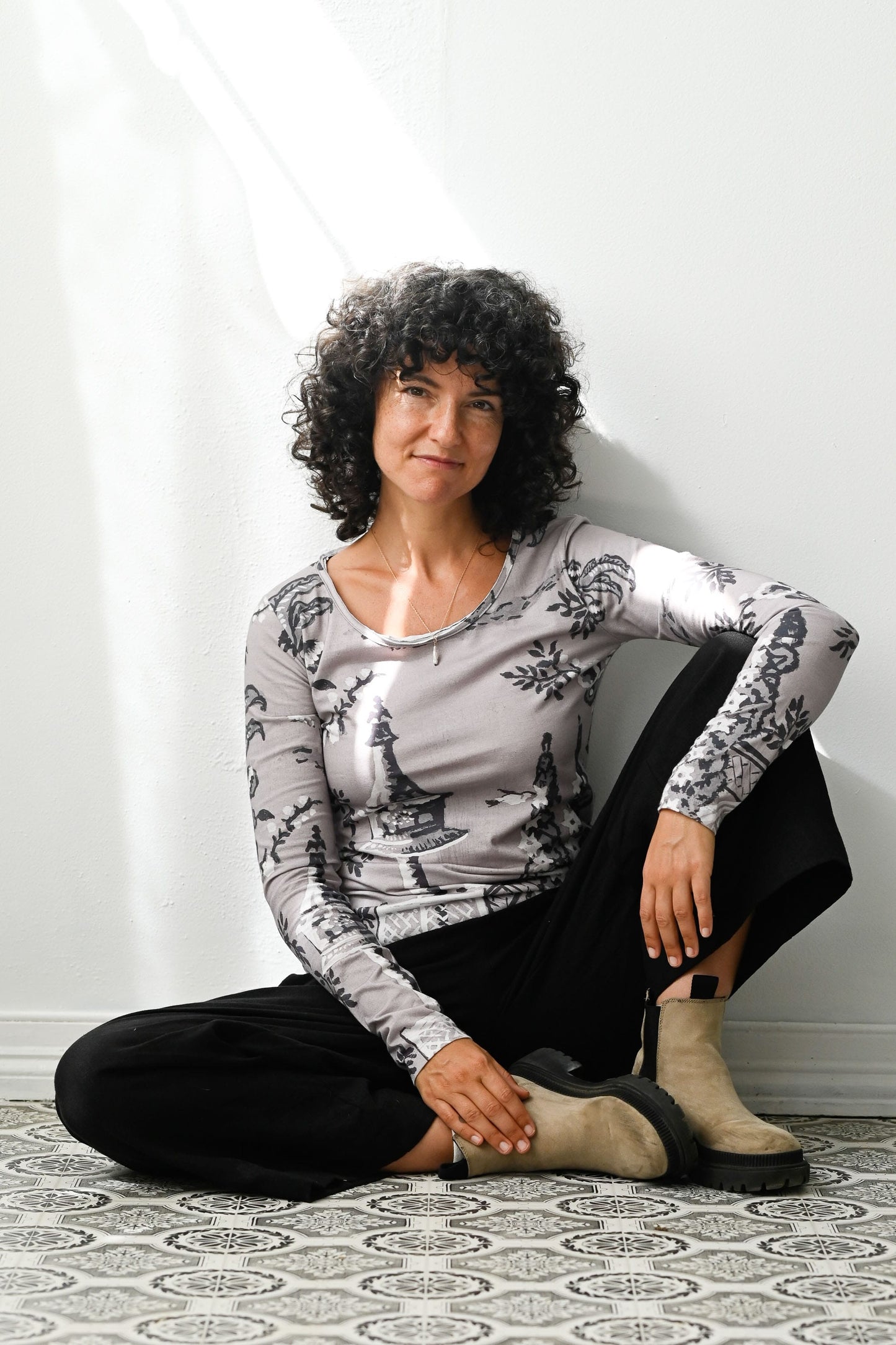 Ally tee Toile Organic Cotton