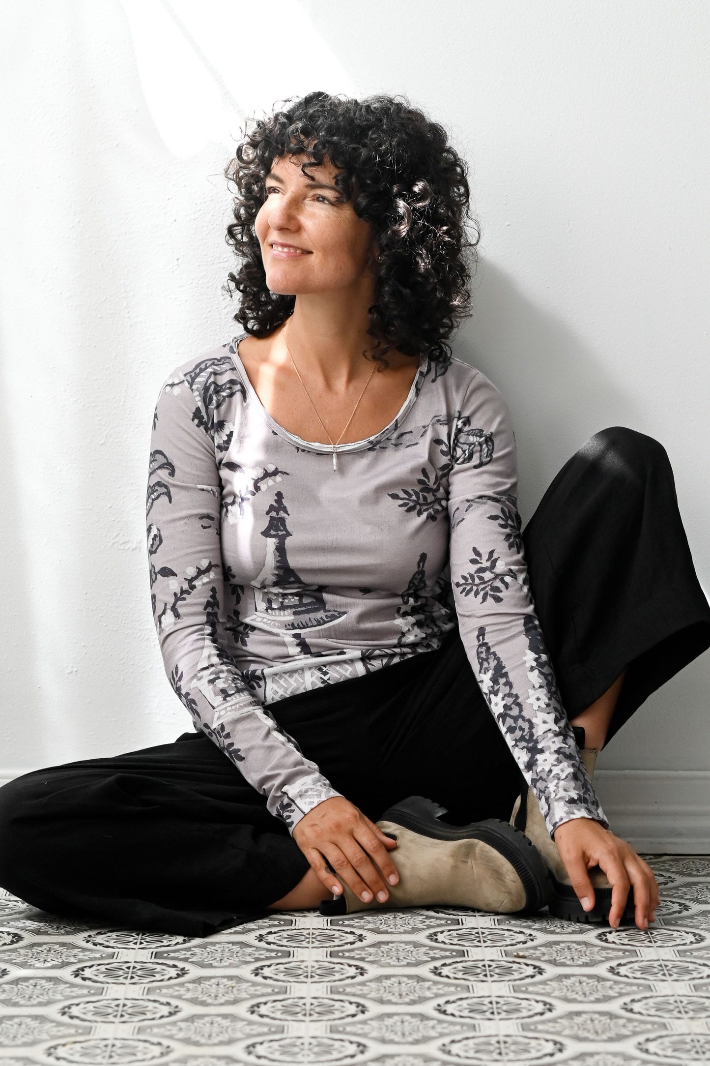 Ally tee Toile Organic Cotton