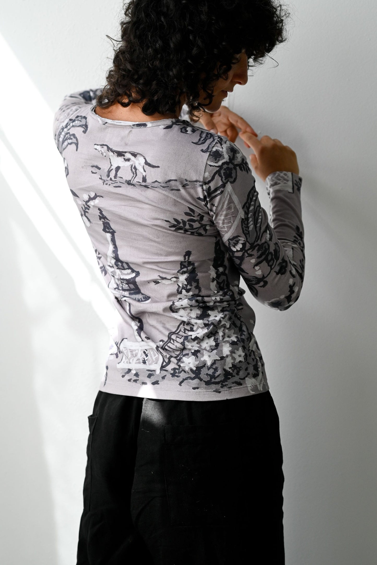Ally tee Toile Organic Cotton