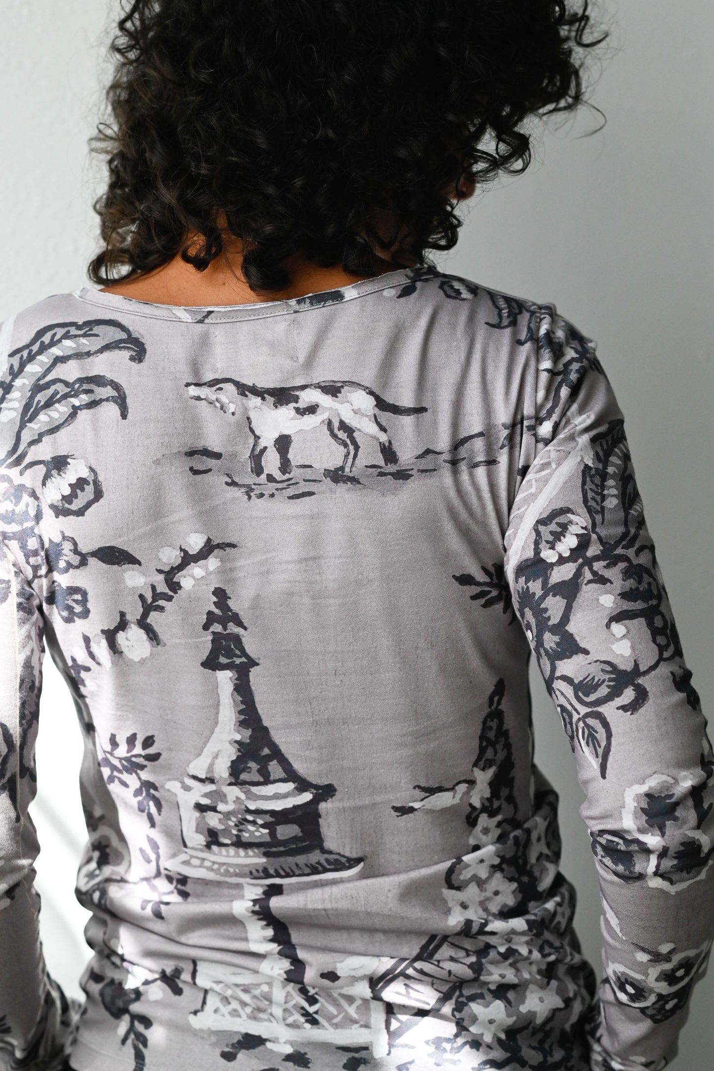 Ally tee Toile Organic Cotton
