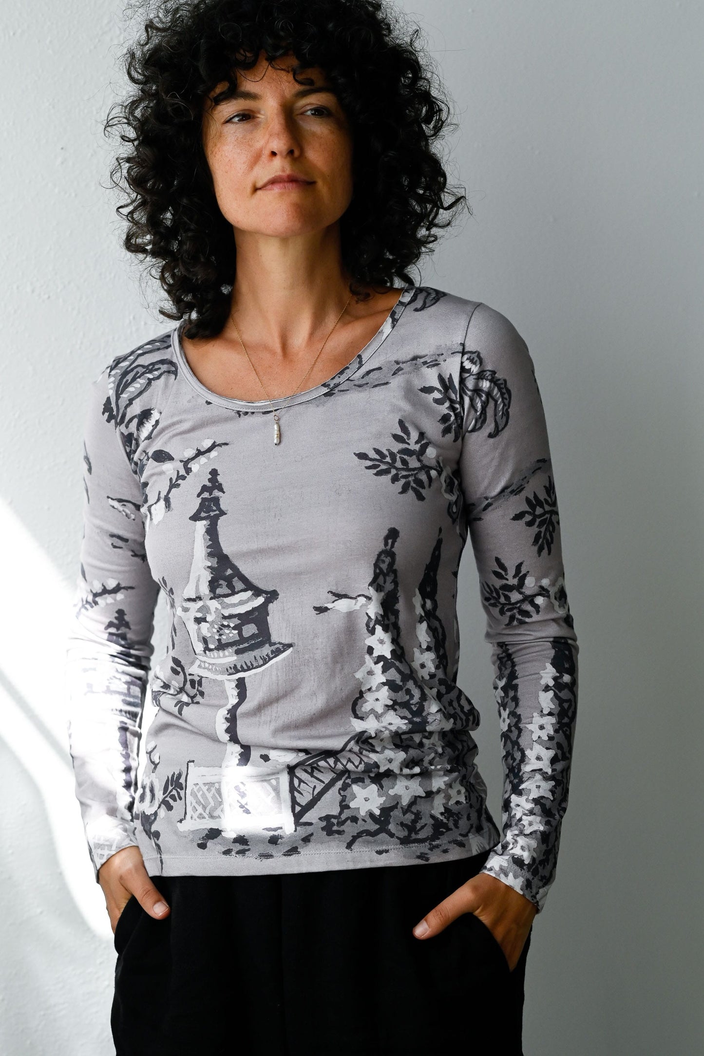 Ally tee Toile Organic Cotton