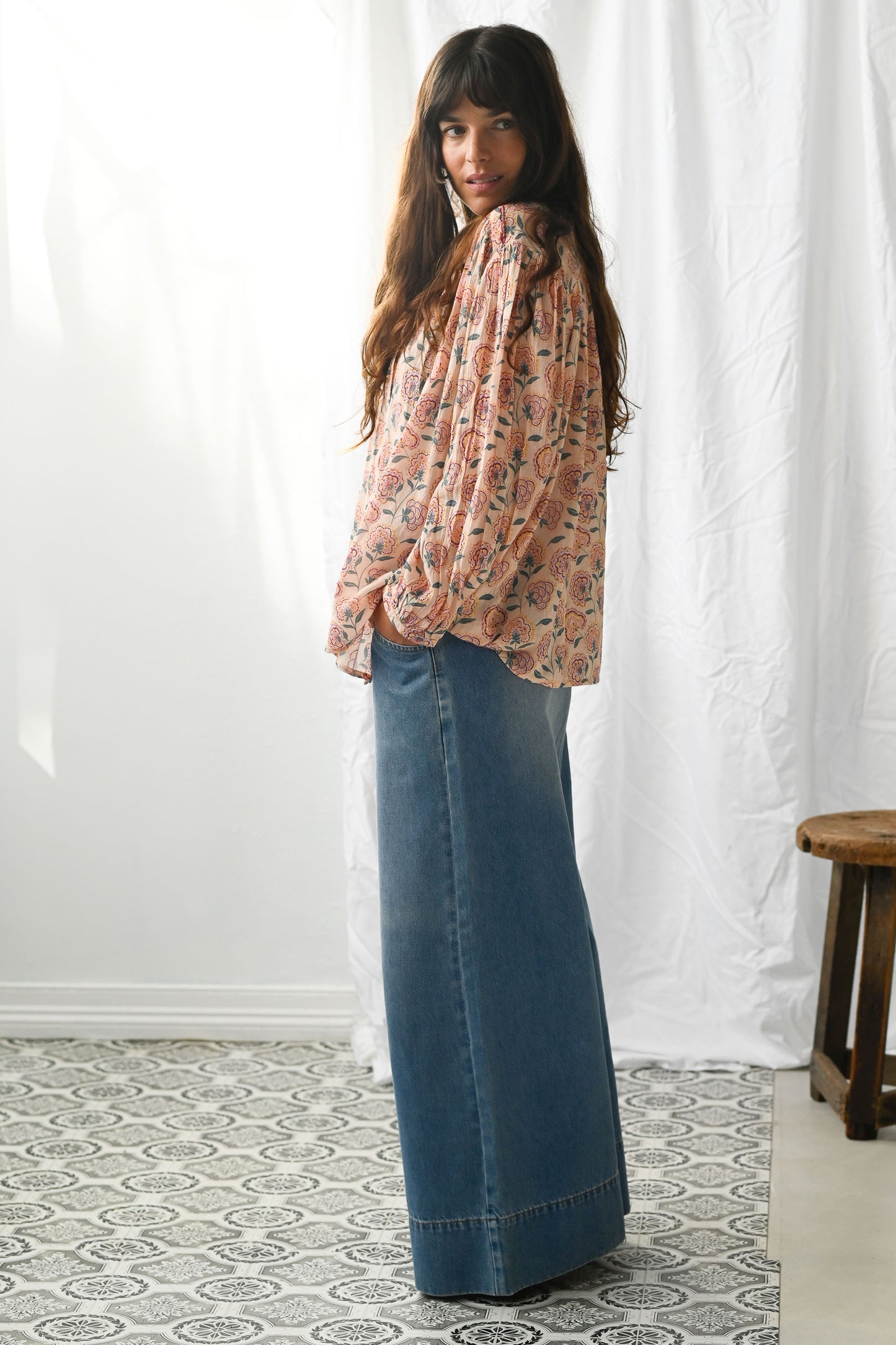 Bahia Rosée Women's Blouse