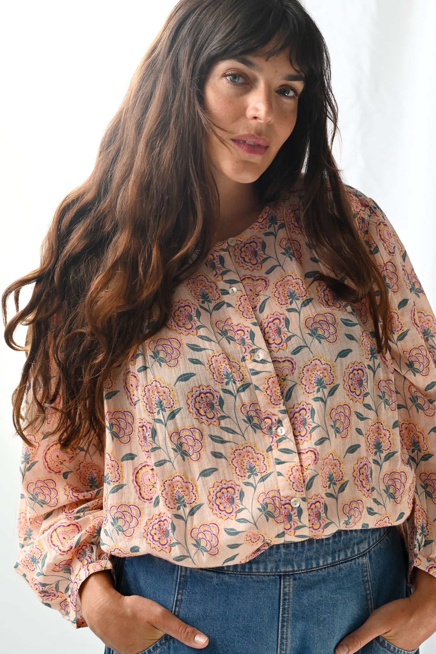 Bahia Rosée Women's Blouse