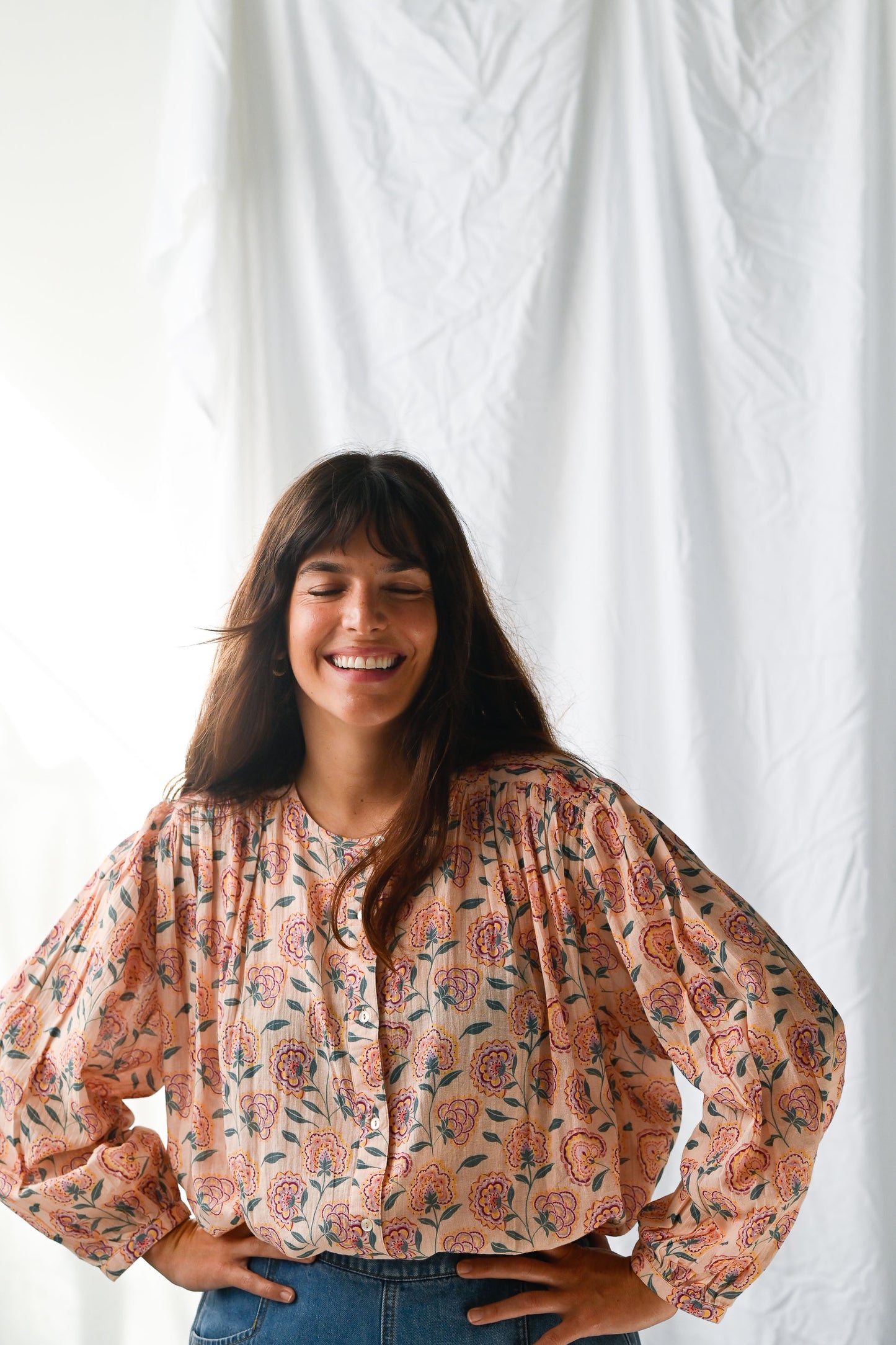 Bahia Rosée Women's Blouse