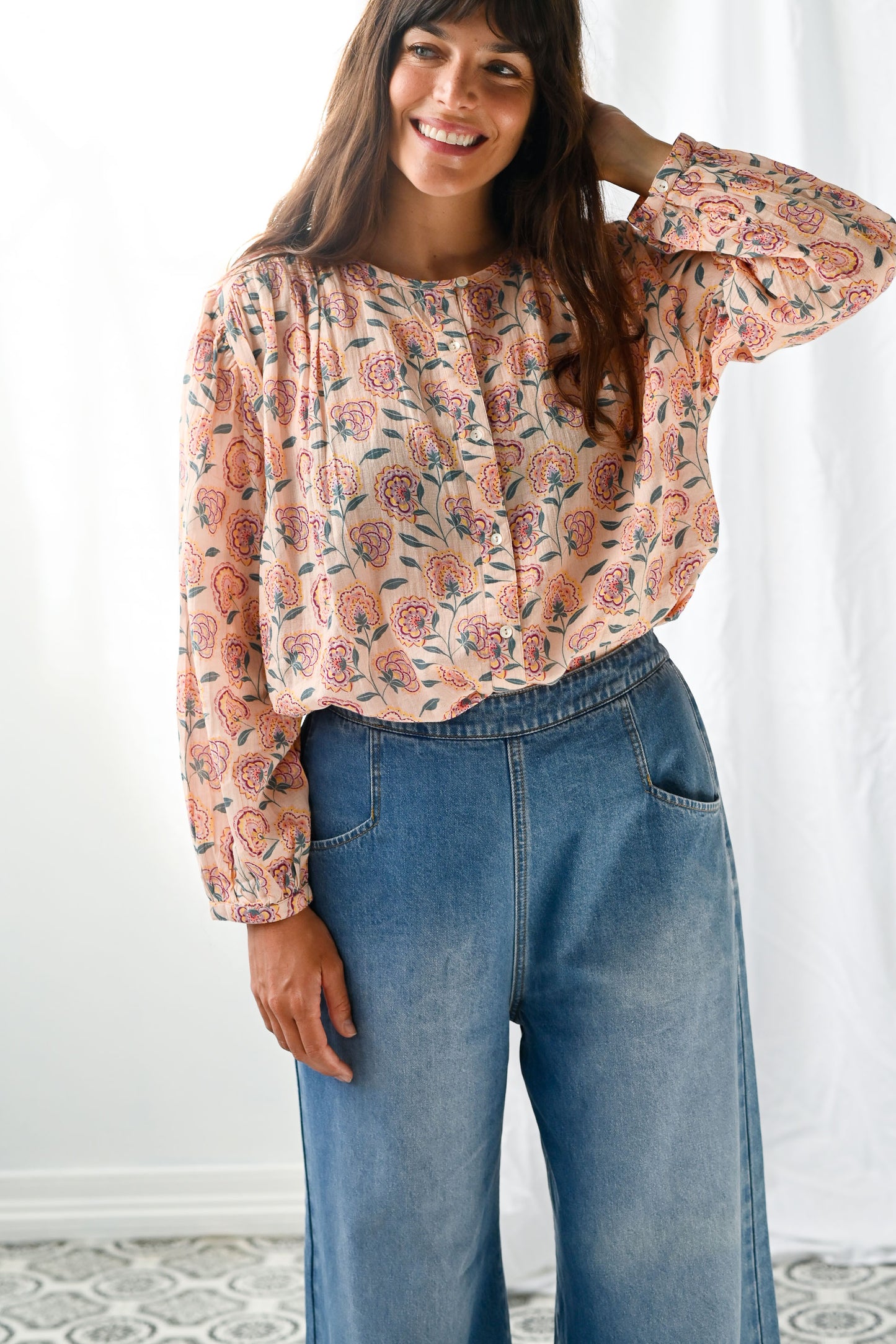 Bahia Rosée Women's Blouse