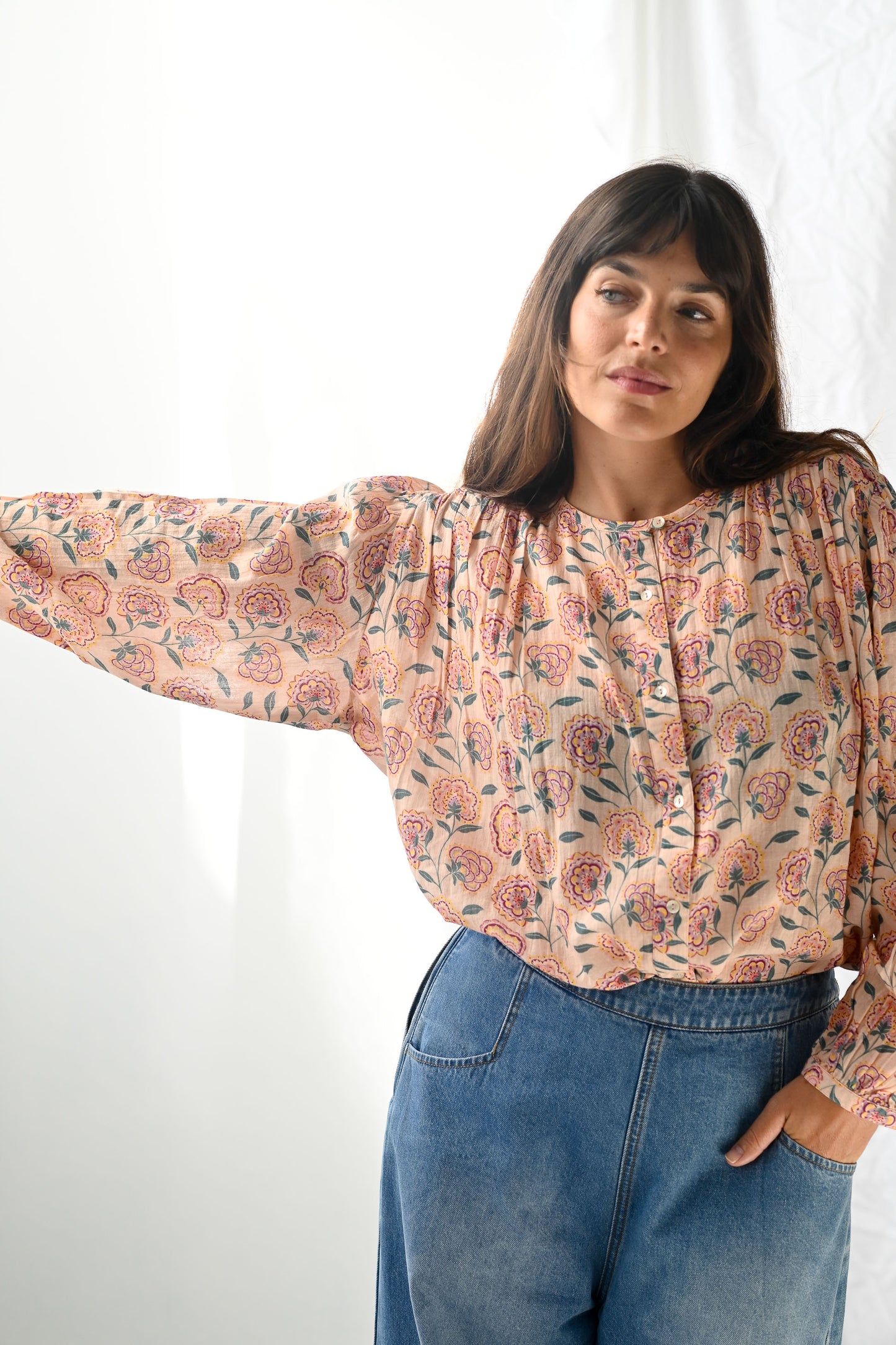 Bahia Rosée Women's Blouse