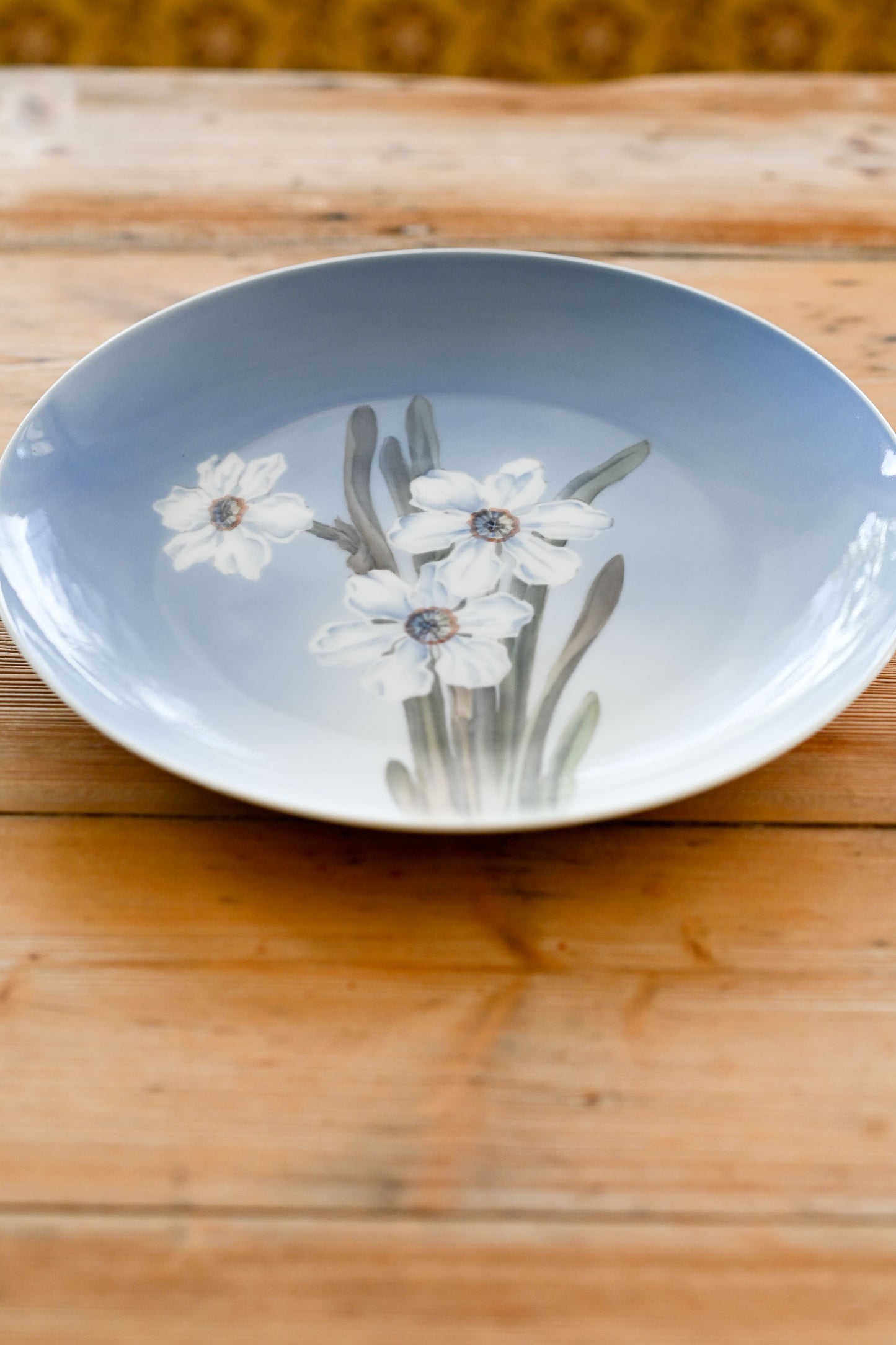 Vintage Royal Copenhagen Decorative Plate Narcissus Denmark 1956