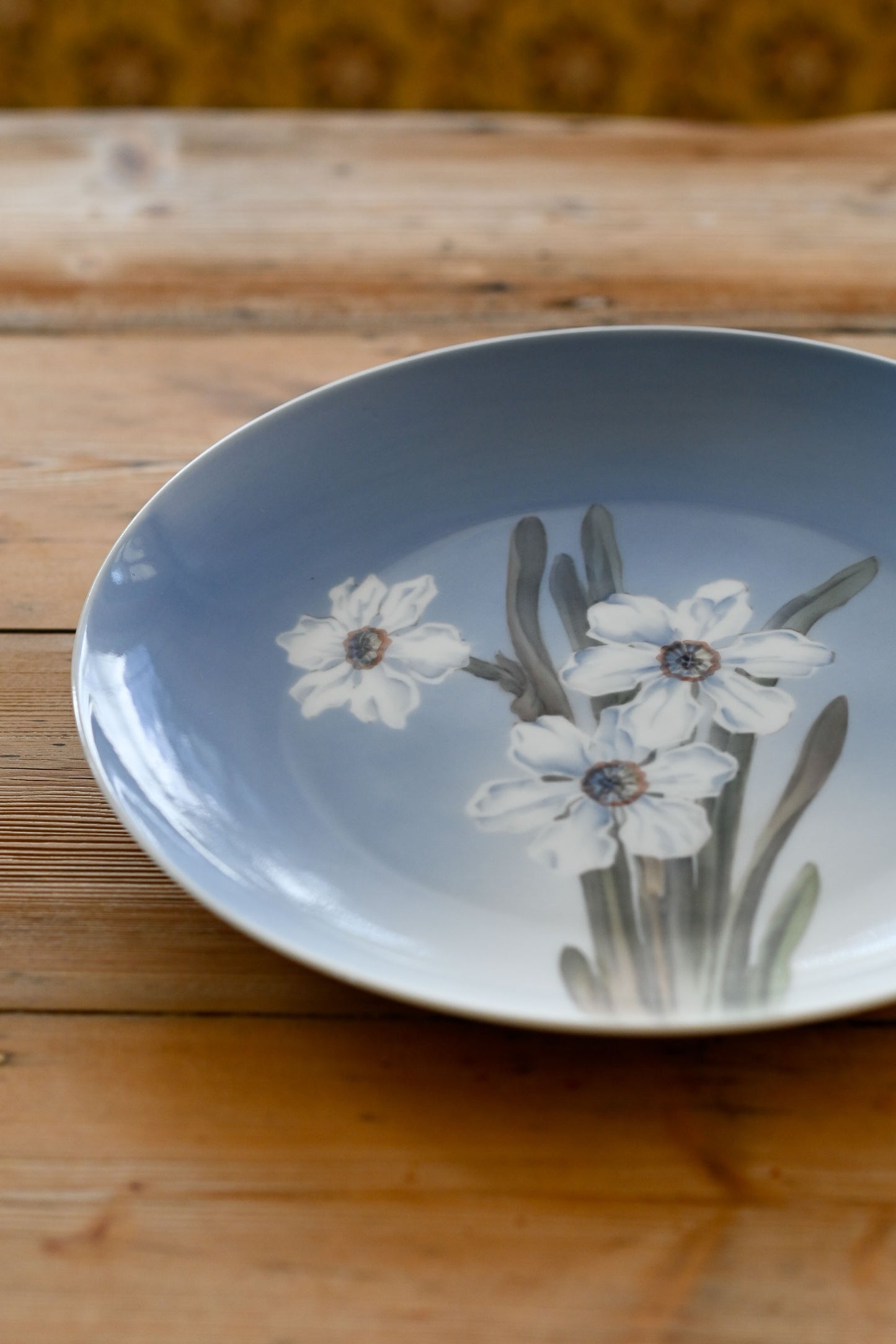 Vintage Royal Copenhagen Decorative Plate Narcissus Denmark 1956