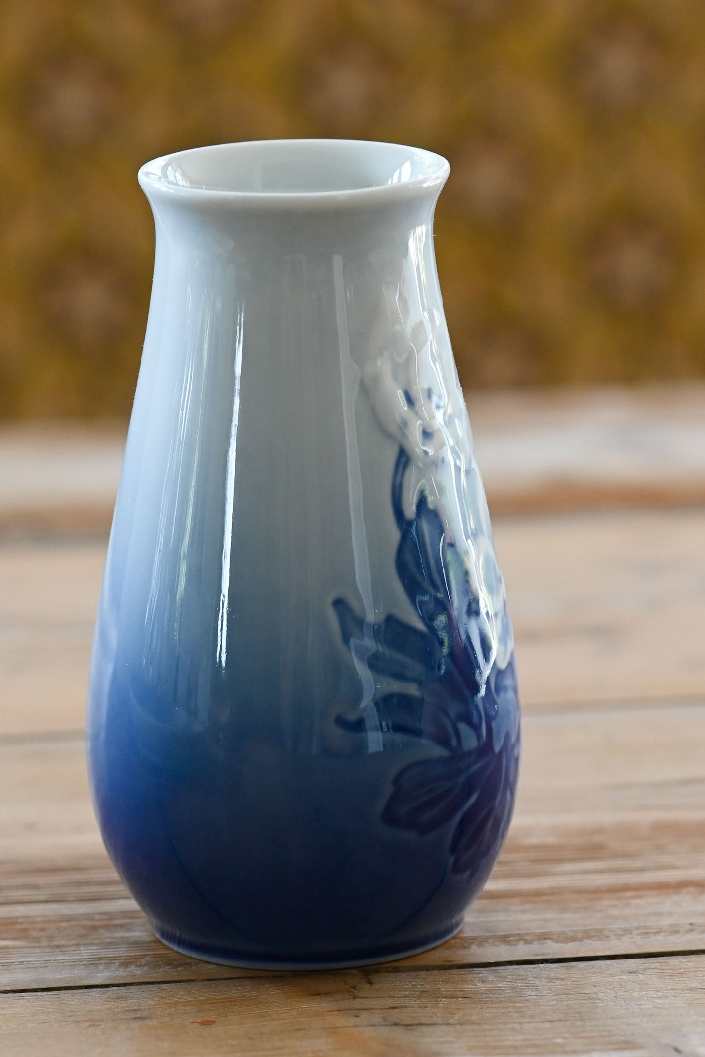 Vintage Bing & Grondahl Christmas Rose vase 1960s