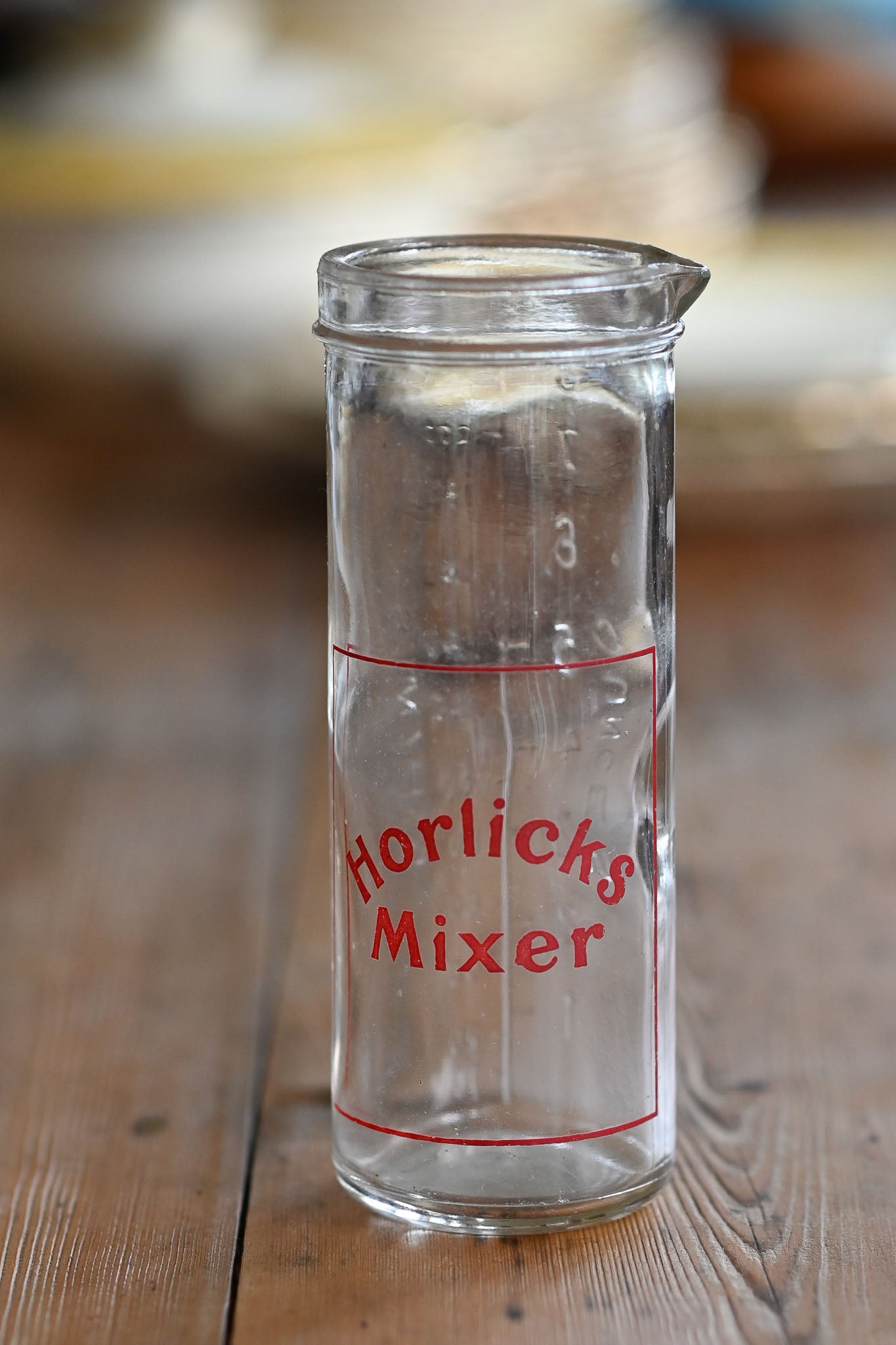 Rare Vintage Horlicks Mixer glass