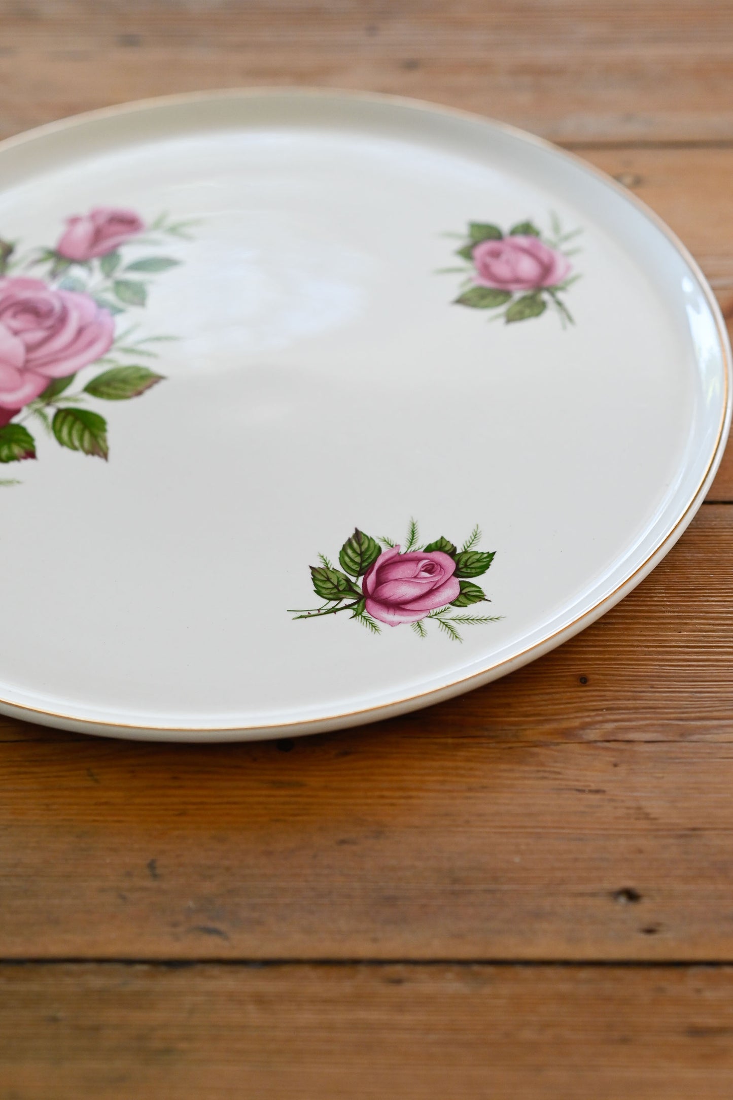 Portland Pottery Cobridge Staffordshire Pavlova plate 1958