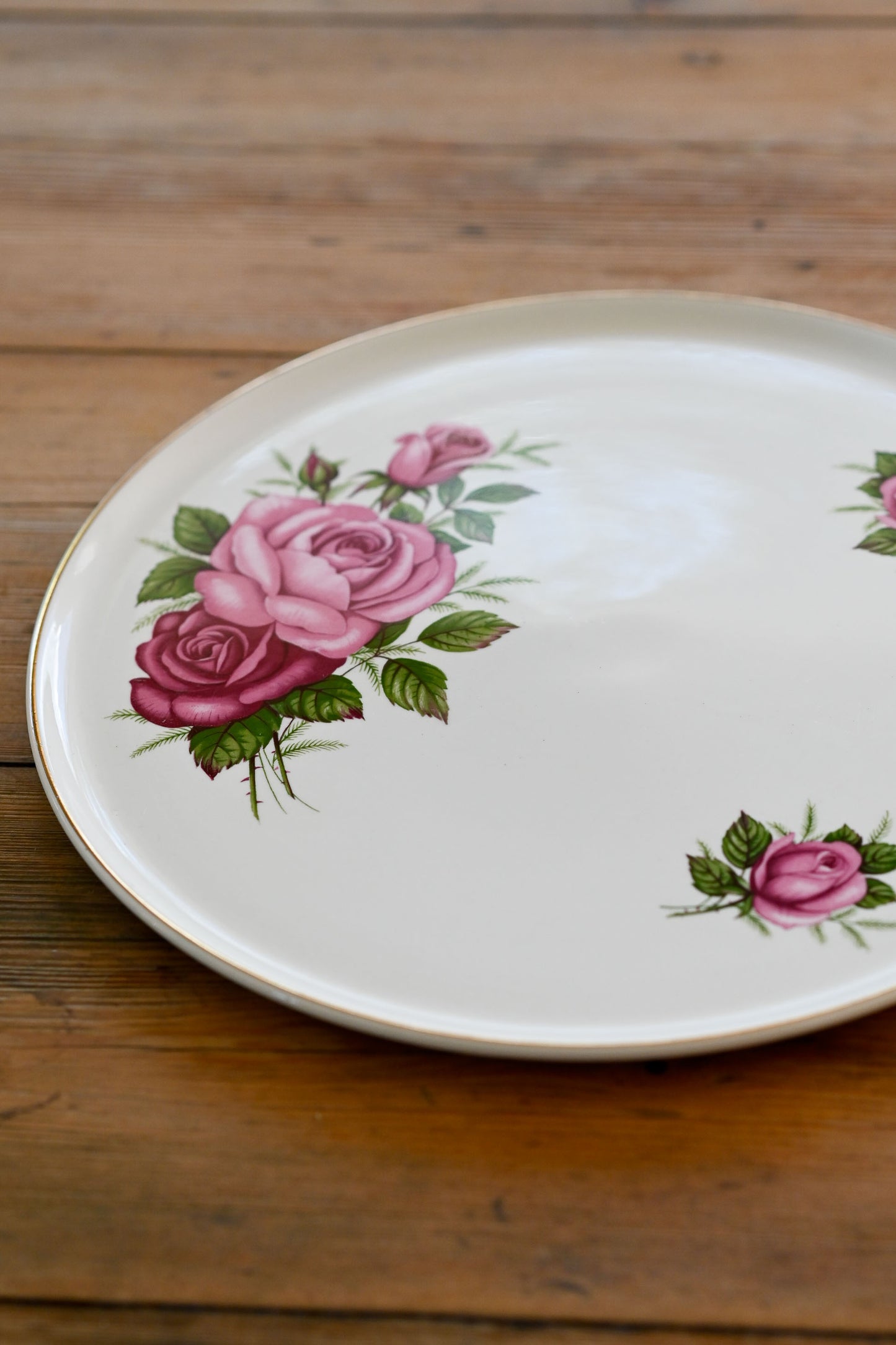 Portland Pottery Cobridge Staffordshire Pavlova plate 1958