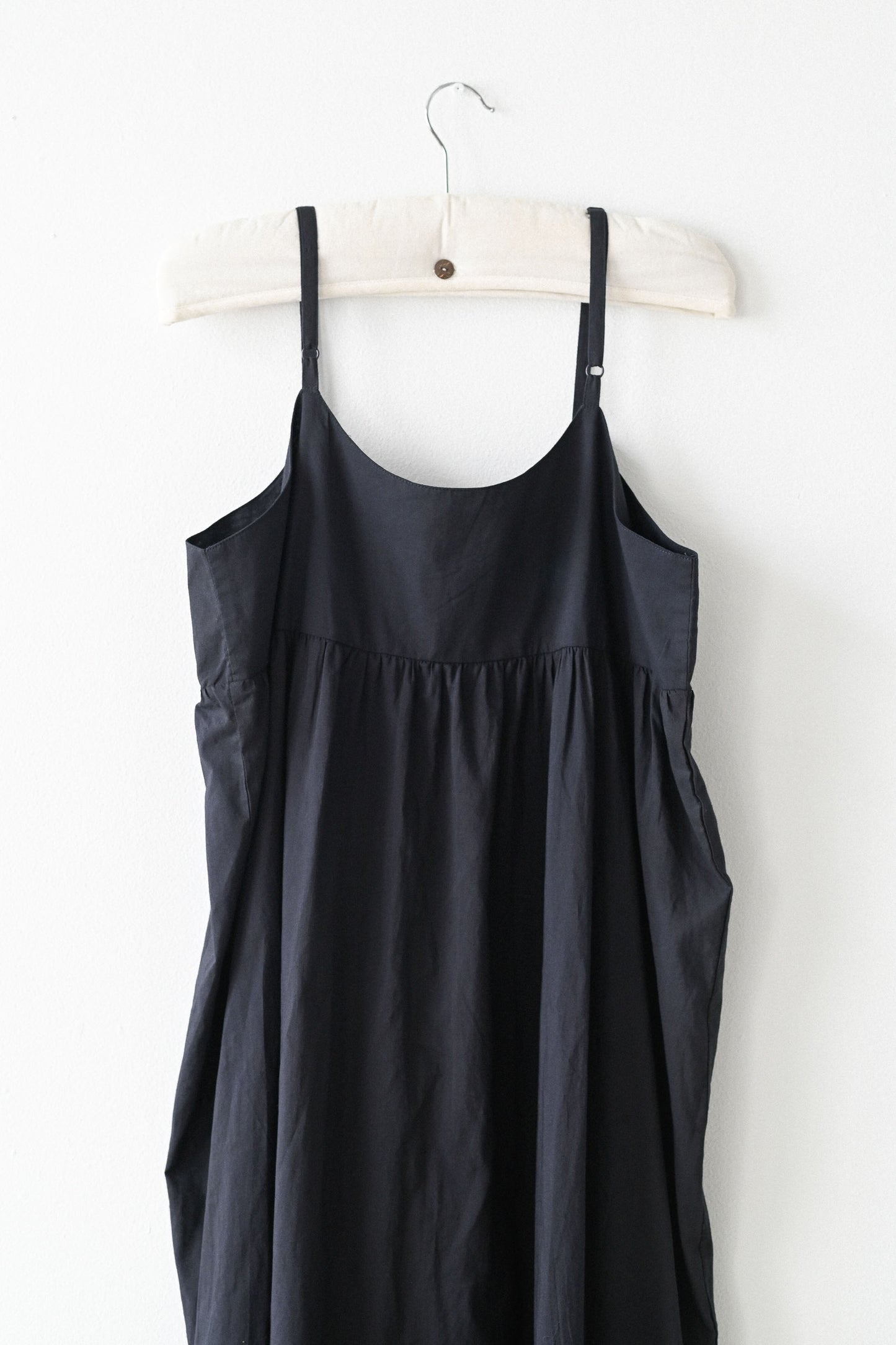 Juliet embroidered dress Charcoal