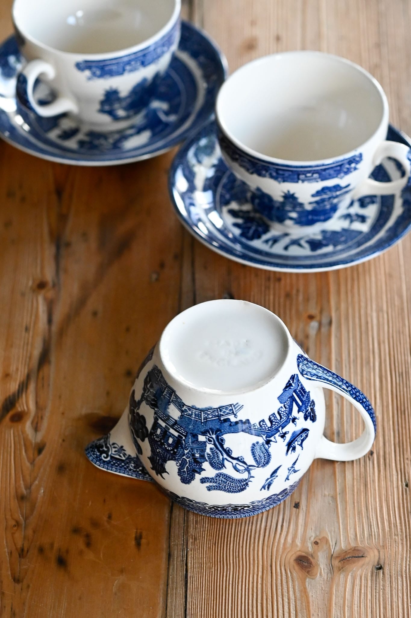 Johnson Bros Willow Pattern Small milk jug
