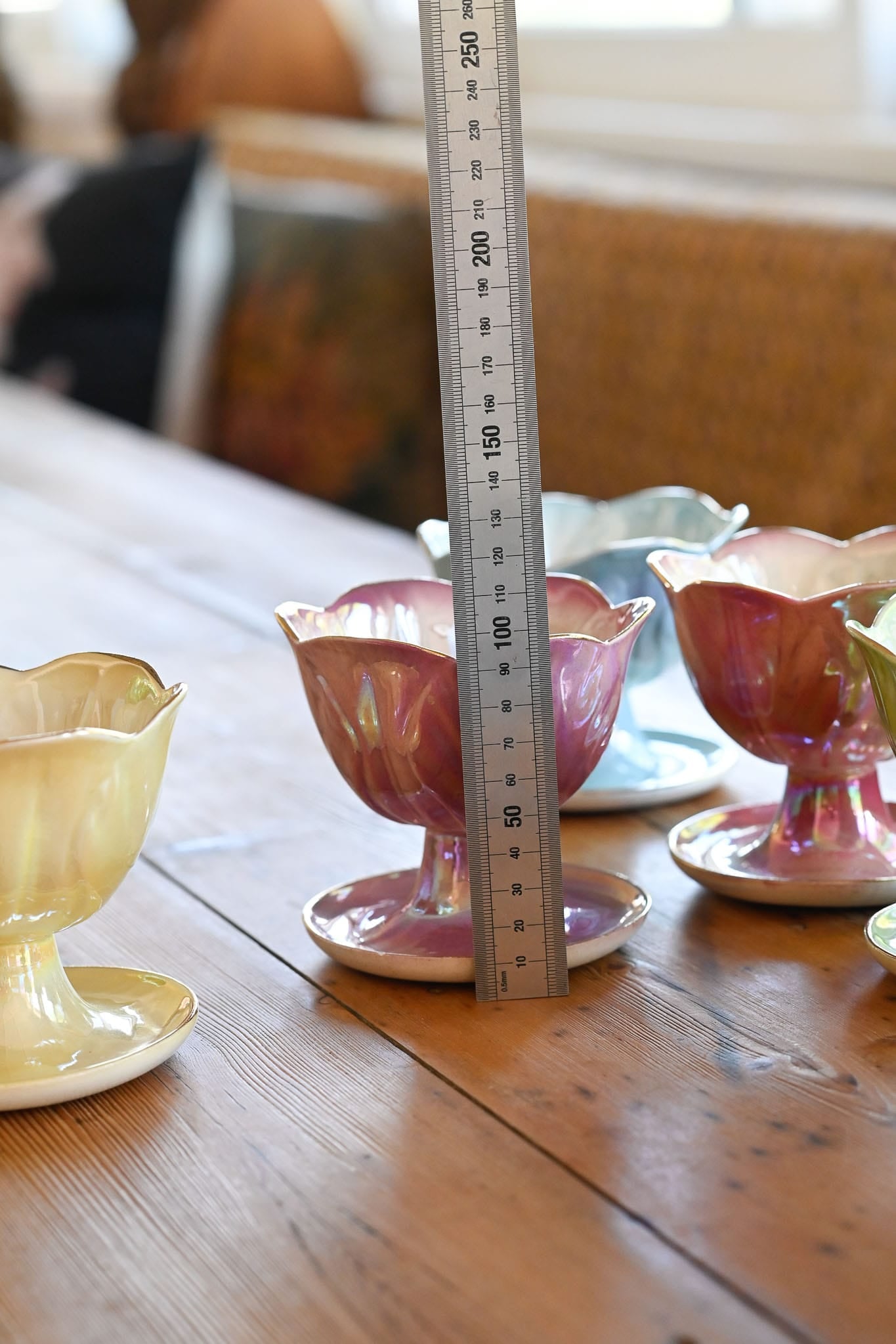 Vintage Wembley Ware lustreware Sundae Bowls set of 5