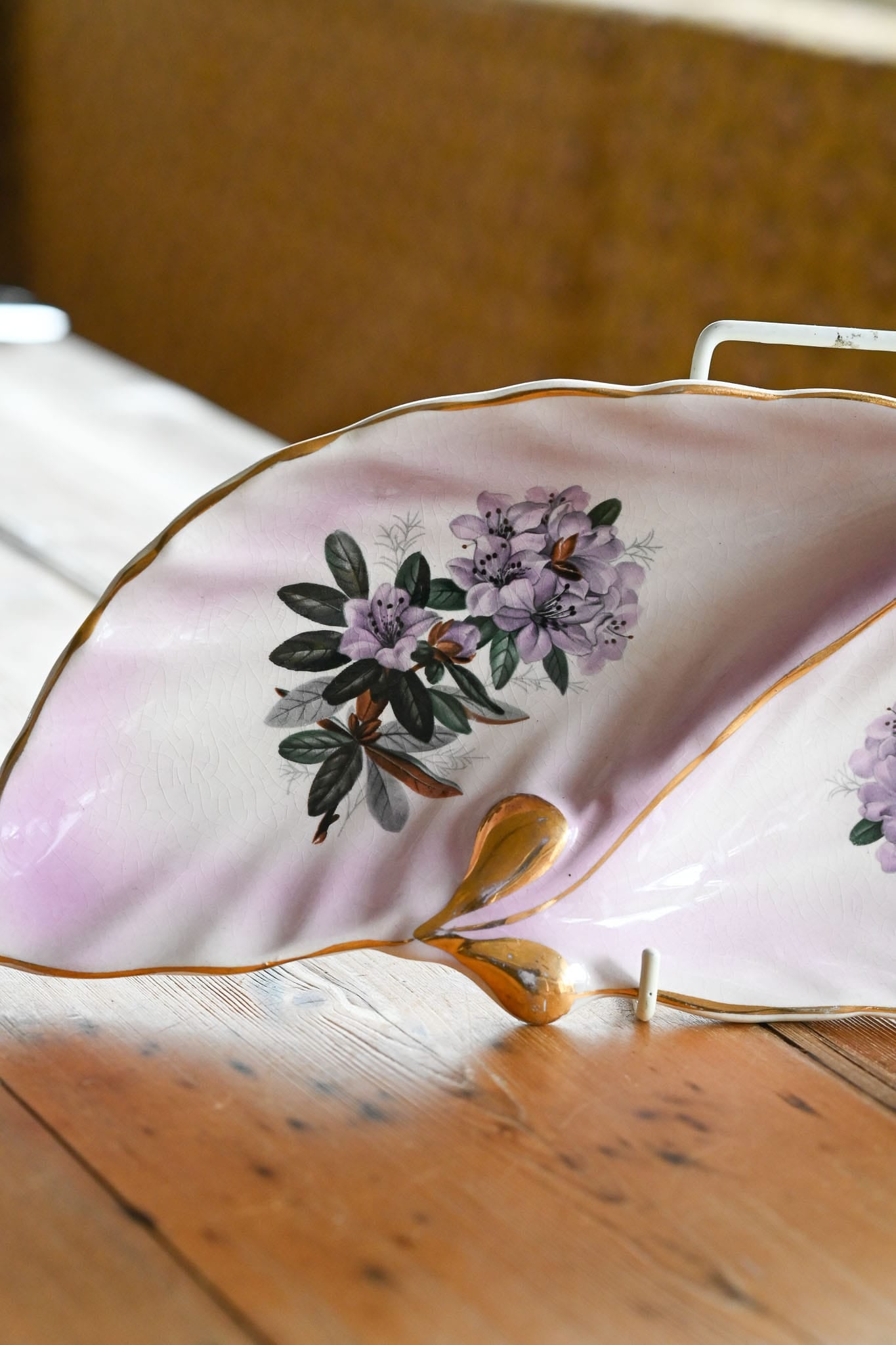 Vintage 1950s mid century divided serving dish