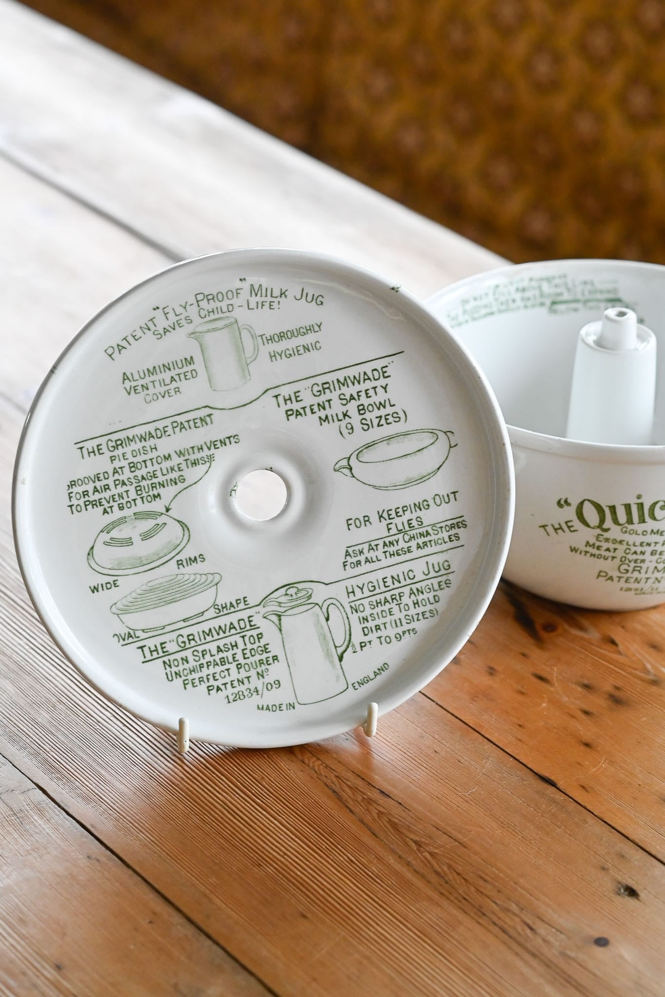 The Grimwades Quick-Cooker vintage ceramic pudding bowl