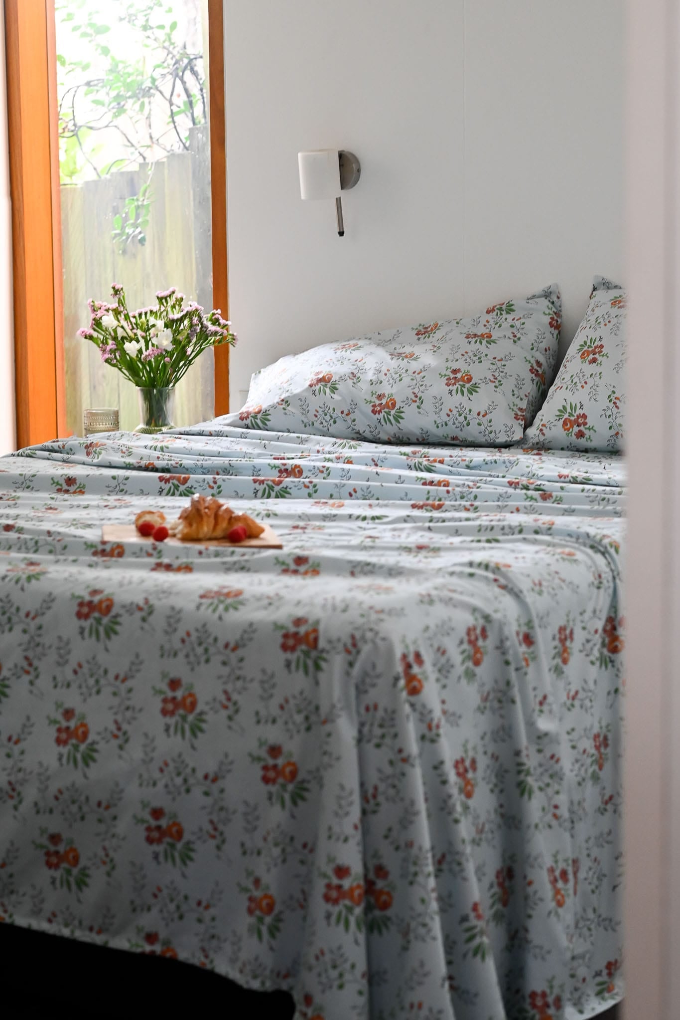 Clementine sheet set organic cotton