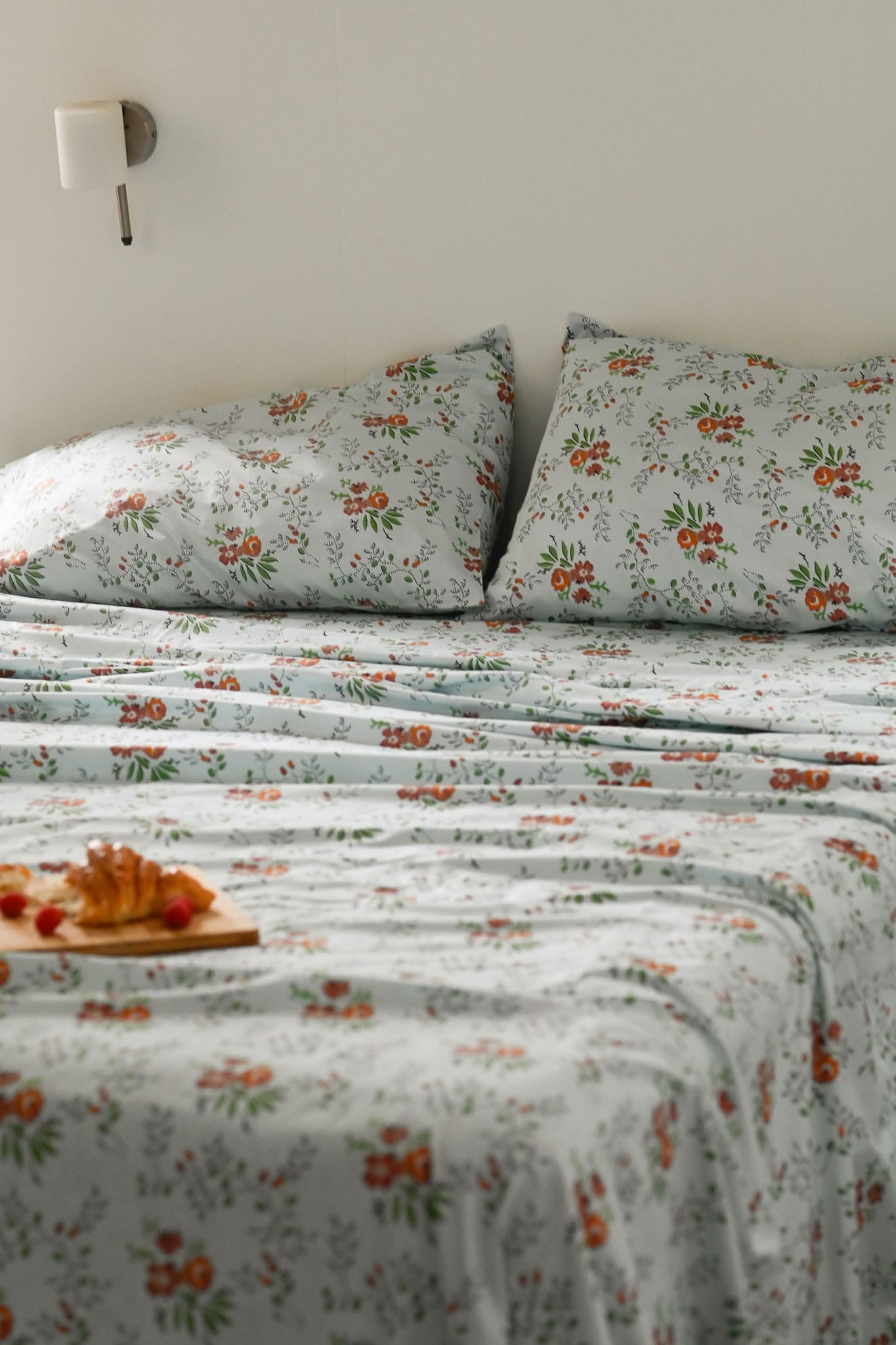 Clementine sheet set organic cotton