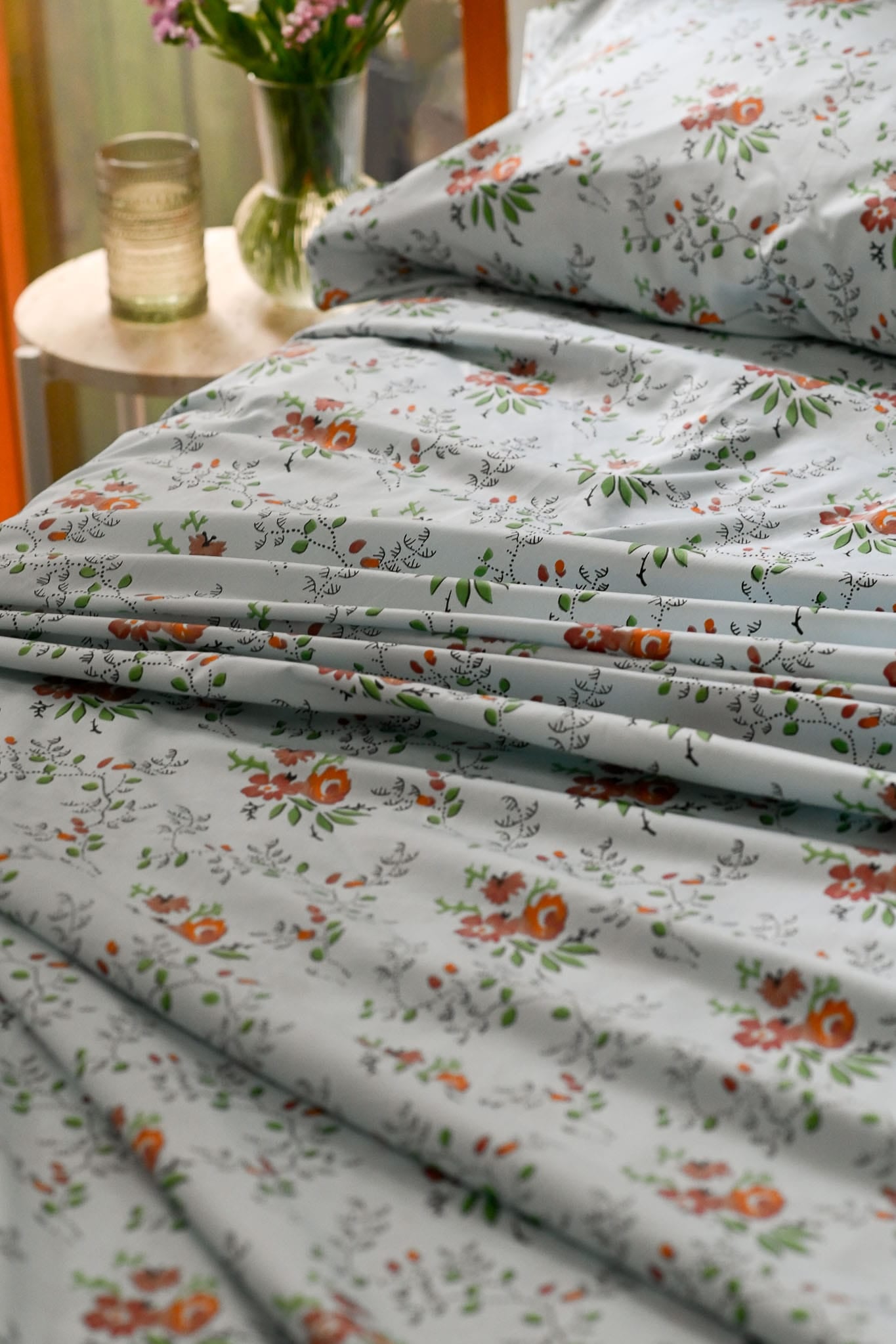 Clementine sheet set organic cotton