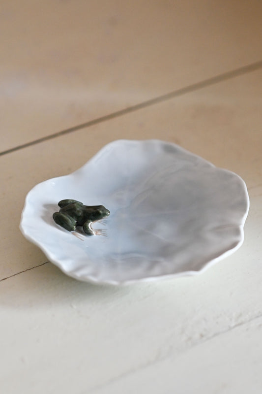 Vintage Royal Copenhagen small ceramic dish with frog