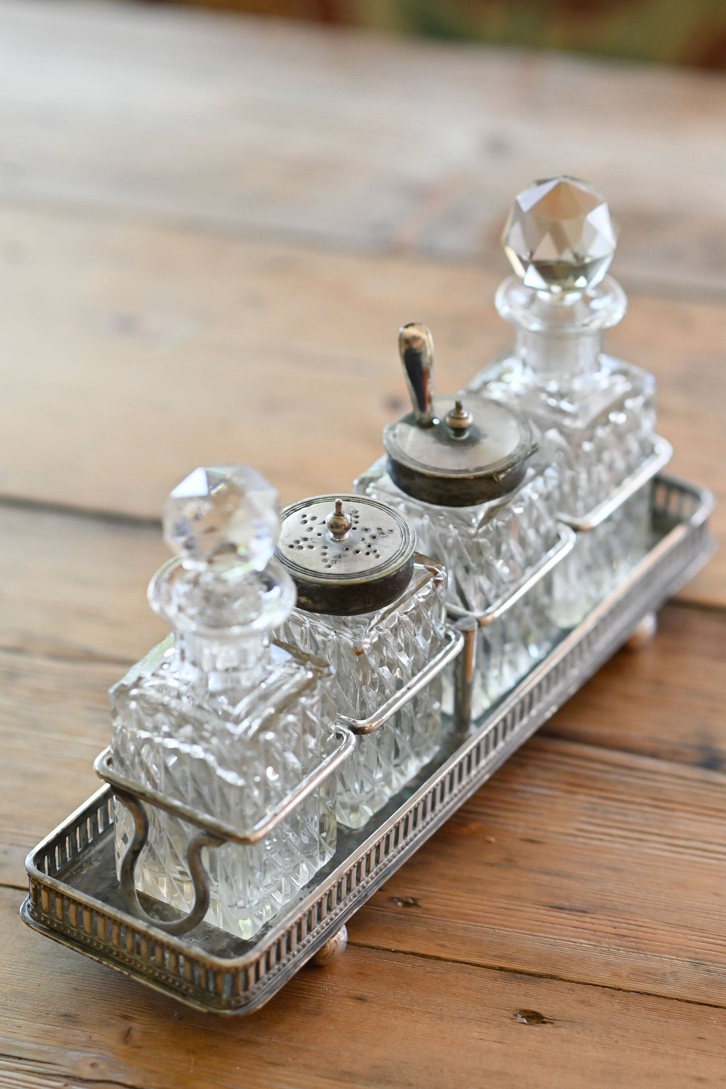 Antique Cruet Set